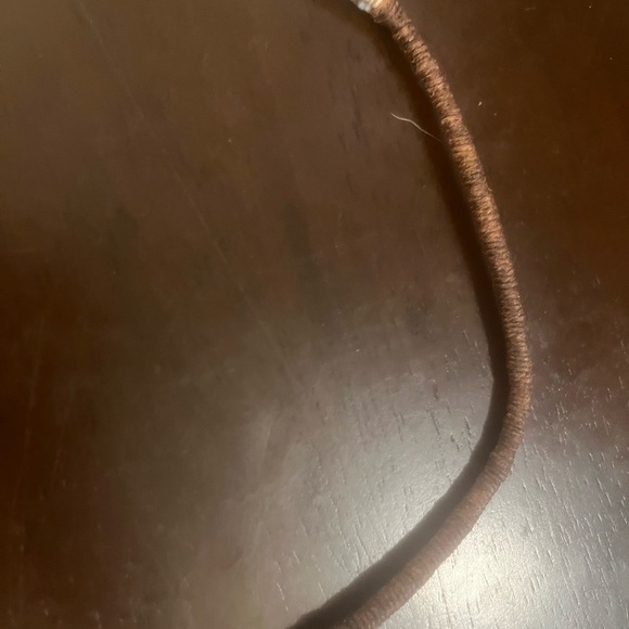 Blue Multi-Strand Necklace with Layered Beads - Picture 6 of 10